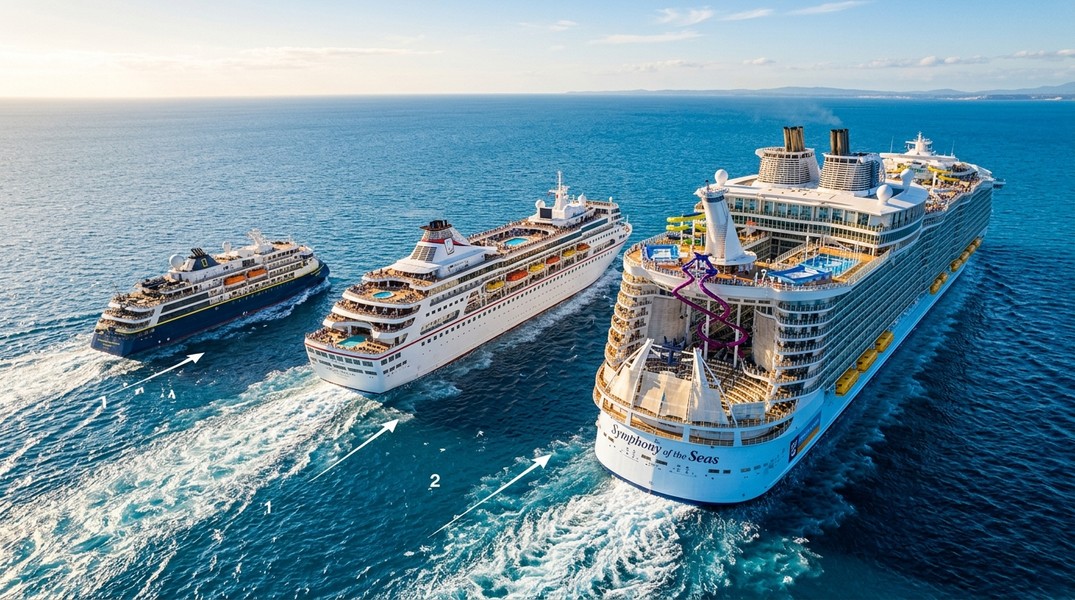 Cruise Ship Sizes Ranked: From Small to World's Largest